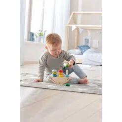 Haba Balance Arc En Ciel -Magasin De Jouets En Bois balance arc en ciel en bois 3
