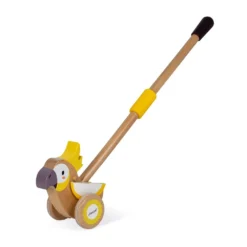 Janod Cacatoès à Pousser 8 Janod Cacatoès à Pousser -Magasin De Jouets En Bois cacatoes a pousser bois 3