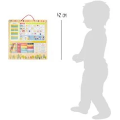 Small Foot Calendrier Magnétique -Magasin De Jouets En Bois calendrier magnetique en bois 5