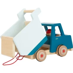 Small Foot Camion Benne à Tirer 17 Small Foot Camion Benne à Tirer -Magasin De Jouets En Bois camion benne a tirer bois 7
