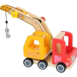 Small Foot Camion Grue -Magasin De Jouets En Bois camion grue en bois 2