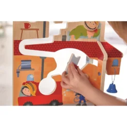 Haba Cascade De Roues - La Vie En Caserne -Magasin De Jouets En Bois cascade de roues la vie en caserne bois 3