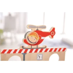 Haba Cascade De Roues - La Vie En Caserne -Magasin De Jouets En Bois cascade de roues la vie en caserne bois 5