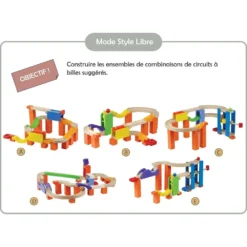 Circuit à Billes - Jeux En Classe -Magasin De Jouets En Bois circuit a billes en bois jeux en classe 7