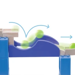 Circuit à Billes - Rebond -Magasin De Jouets En Bois circuit a billes en bois rebond 4