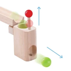 Circuit à Billes - Rebond -Magasin De Jouets En Bois circuit a billes en bois rebond 6