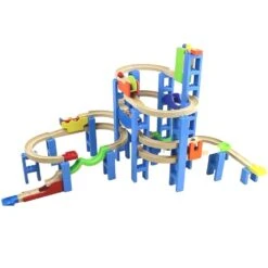 Circuit à Billes - Montagnes Russes Et Rebond