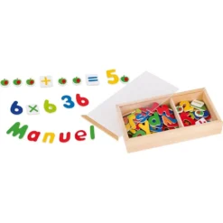 Goki Coffret Magnétique - Lettres Et Chiffres