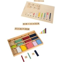 Small Foot Coffret Mathématiques - Réglettes Cuisenaire Et Opérations