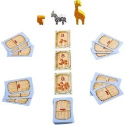 Haba Coffret Multi-jeux - Animaux Du Zoo -Magasin De Jouets En Bois coffret multi jeux animaux du zoo bois 3