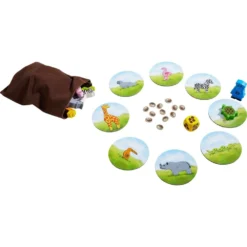 Haba Coffret Multi-jeux - Animaux Du Zoo -Magasin De Jouets En Bois coffret multi jeux animaux du zoo bois 4