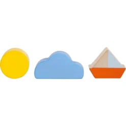 Small Foot Cube De Motricité - Voyage Marin -Magasin De Jouets En Bois cube de motricite voyage marin bois 8