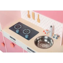 Small Foot Cuisine Rose Groumet -Magasin De Jouets En Bois cuisine rose groumet bois 5