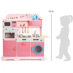 Small Foot Cuisine Rose Groumet -Magasin De Jouets En Bois cuisine rose groumet bois 7