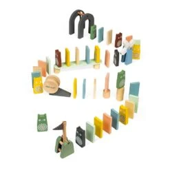 Janod Dominos Sweet Cocoon -Magasin De Jouets En Bois dominos sweet cocoon bois 2