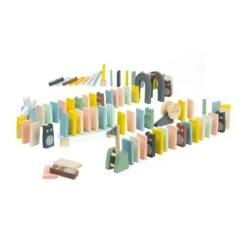 Janod Dominos Sweet Cocoon -Magasin De Jouets En Bois dominos sweet cocoon bois 5