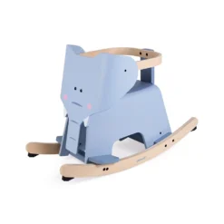 Janod Éléphant à Bascule 14 Janod Éléphant à Bascule -Magasin De Jouets En Bois elephant a bascule bois 5