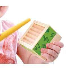 Ensemble D'instruments De Musique Empilés -Magasin De Jouets En Bois ensemble d instruments de musique empiles bois 7