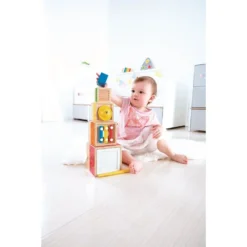 Ensemble D'instruments De Musique Empilés -Magasin De Jouets En Bois ensemble d instruments de musique empiles bois 8