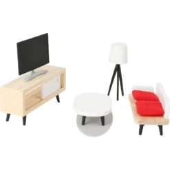 Small Foot Ensemble Mobilier Scandinave -Magasin De Jouets En Bois ensemble mobilier scandinave bois 4