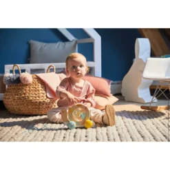 Janod Escargot à Promener Pure -Magasin De Jouets En Bois escargot a promener pure bois 3