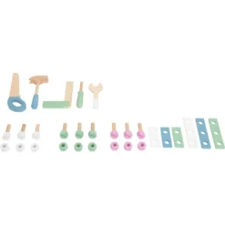 Small Foot Établi Couleurs Pastel -Magasin De Jouets En Bois etabli couleurs pastel en bois 5