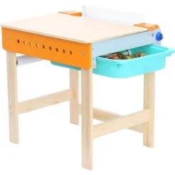 Small Foot Établi De Bricolage Avec Table à Dessin -Magasin De Jouets En Bois etabli de bricolage en bois 2
