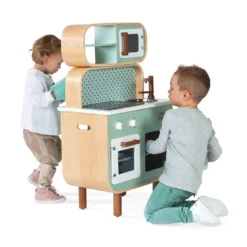 Janod Grande Cuisine Cooker Reverso -Magasin De Jouets En Bois grande cuisine cooker reverso bois 2