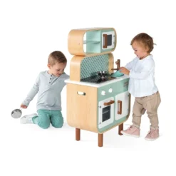Janod Grande Cuisine Cooker Reverso -Magasin De Jouets En Bois grande cuisine cooker reverso bois 4