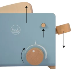 Small Foot Grille-pain - Mon Petit Déjeuner Tartine -Magasin De Jouets En Bois grille pain mon petit dejeuner tartine bois 3