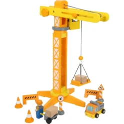 Small Foot Grue De Chantier 17 Small Foot Grue De Chantier -Magasin De Jouets En Bois grue de chantier bois 7