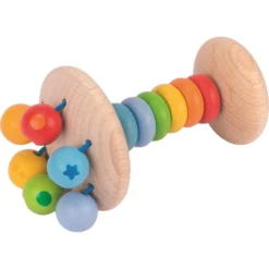 Hochet - Champignon Multicolore