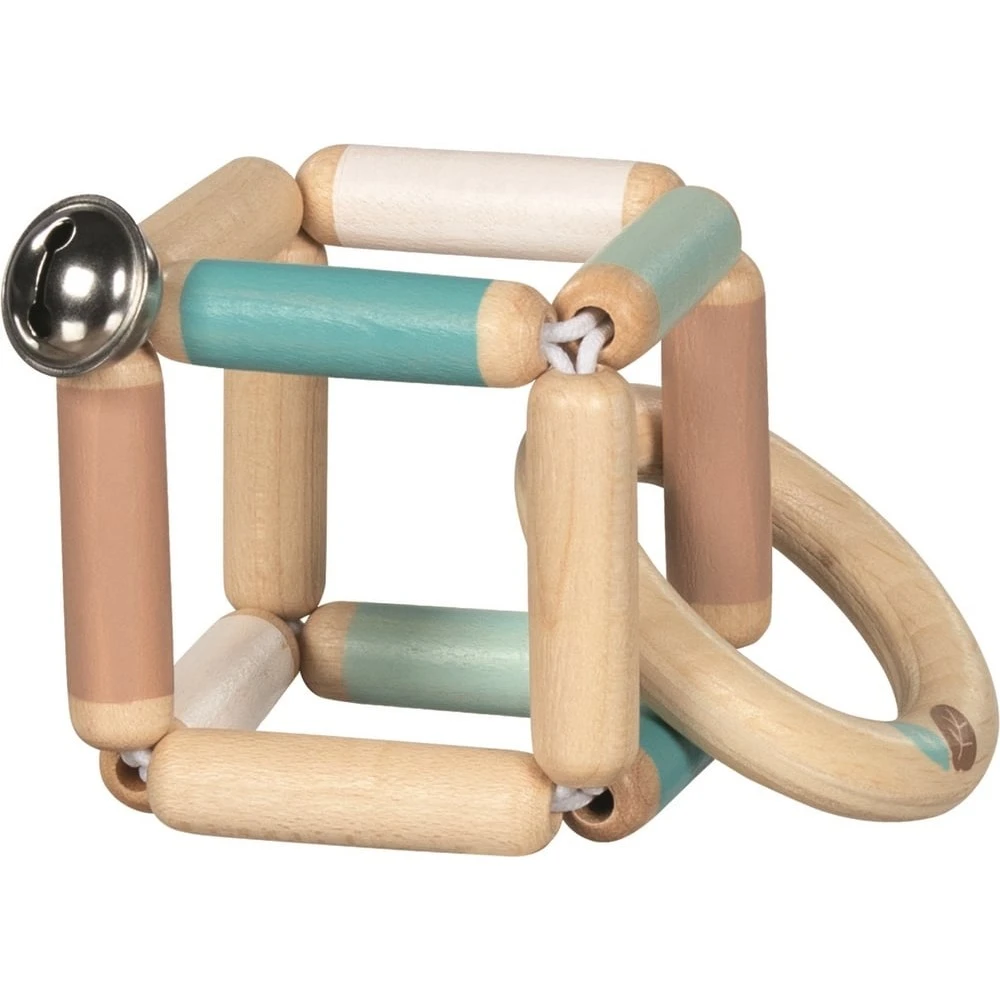 Hochet Souple Cubique - Ours Brin 1 Hochet Souple Cubique - Ours Brin