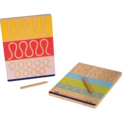 Small Foot Initiation à L'écriture - Tracés 15 Small Foot Initiation à L'écriture - Tracés -Magasin De Jouets En Bois initiation a l ecriture traces bois 2