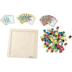 Haba Initiation Au Codage - Manipulation Des Pixels -Magasin De Jouets En Bois initiation au codage manipulation des pixels bois 5