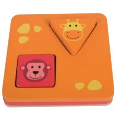 Beleduc Jeu à Empiler - Animaux Rigolos -Magasin De Jouets En Bois jeu a empiler animaux rigolos bois 12