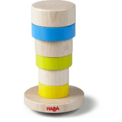 Haba Jeu à Empiler - Tour Infernale -Magasin De Jouets En Bois jeu a empiler tour infernale bois 5