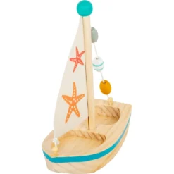 Small Foot Jeu D'eau - Voilier 8 Small Foot Jeu D'eau - Voilier -Magasin De Jouets En Bois jeu d eau voilier bois 2