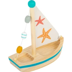 Small Foot Jeu D'eau - Voilier 9 Small Foot Jeu D'eau - Voilier -Magasin De Jouets En Bois jeu d eau voilier bois 3