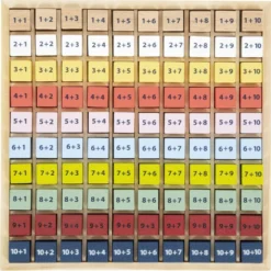 Small Foot Jeu De Table D'addition -Magasin De Jouets En Bois jeu de table d addition bois 6