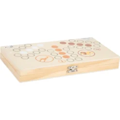 Small Foot Jeu Des Petits Chevaux - Dans La Savane -Magasin De Jouets En Bois jeu des petits chevaux dans la savane bois 2