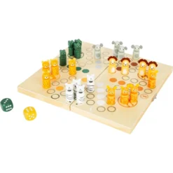 Small Foot Jeu Des Petits Chevaux - Dans La Savane