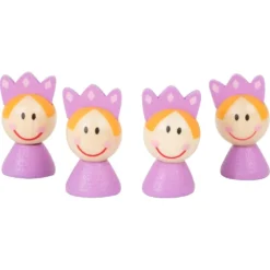 Small Foot Jeu Des Petits Chevaux - Jolies Princesses -Magasin De Jouets En Bois jeu des petits chevaux jolies princesses bois 6