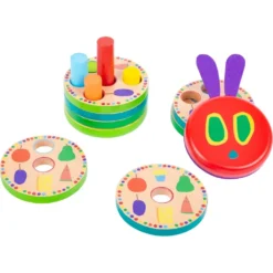 Small Foot Jouet à Empiler - Chenille