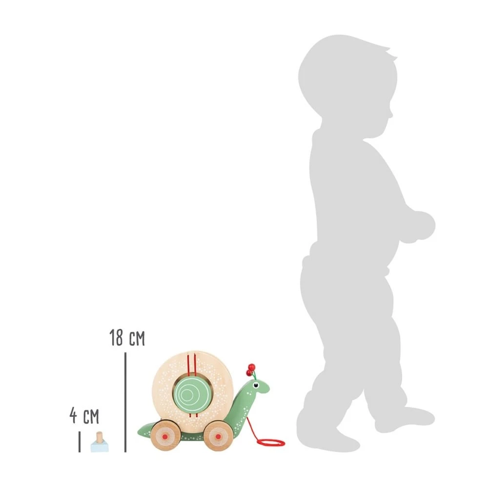 Small Foot L'escargot Voyageur à Tirer 9 Small Foot L'escargot Voyageur à Tirer – Image 9