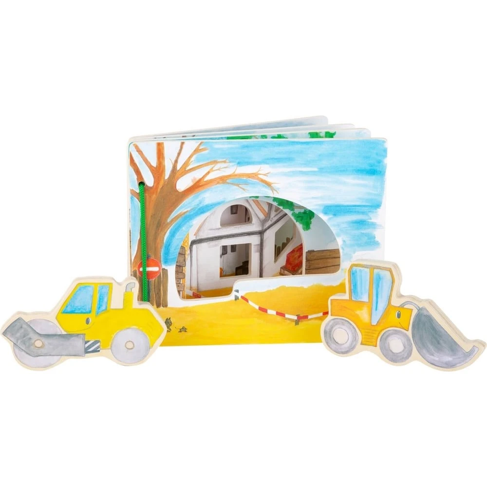 Small Foot Livre En Bois - En Construction 2 Small Foot Livre En Bois - En Construction – Image 2