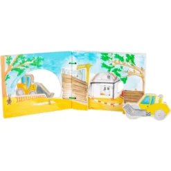 Small Foot Livre En Bois - En Construction 10 Small Foot Livre En Bois - En Construction -Magasin De Jouets En Bois livre en bois en construction bois 3