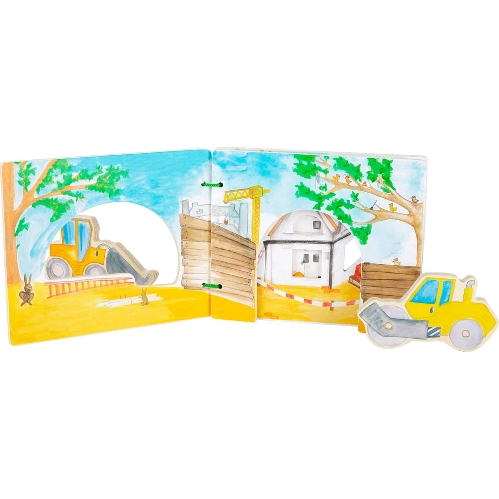 Small Foot Livre En Bois - En Construction 4 Small Foot Livre En Bois - En Construction – Image 4