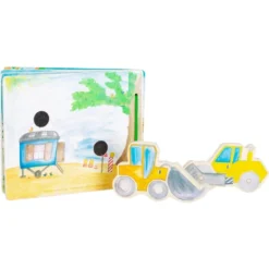 Small Foot Livre En Bois - En Construction 12 Small Foot Livre En Bois - En Construction -Magasin De Jouets En Bois livre en bois en construction bois 5