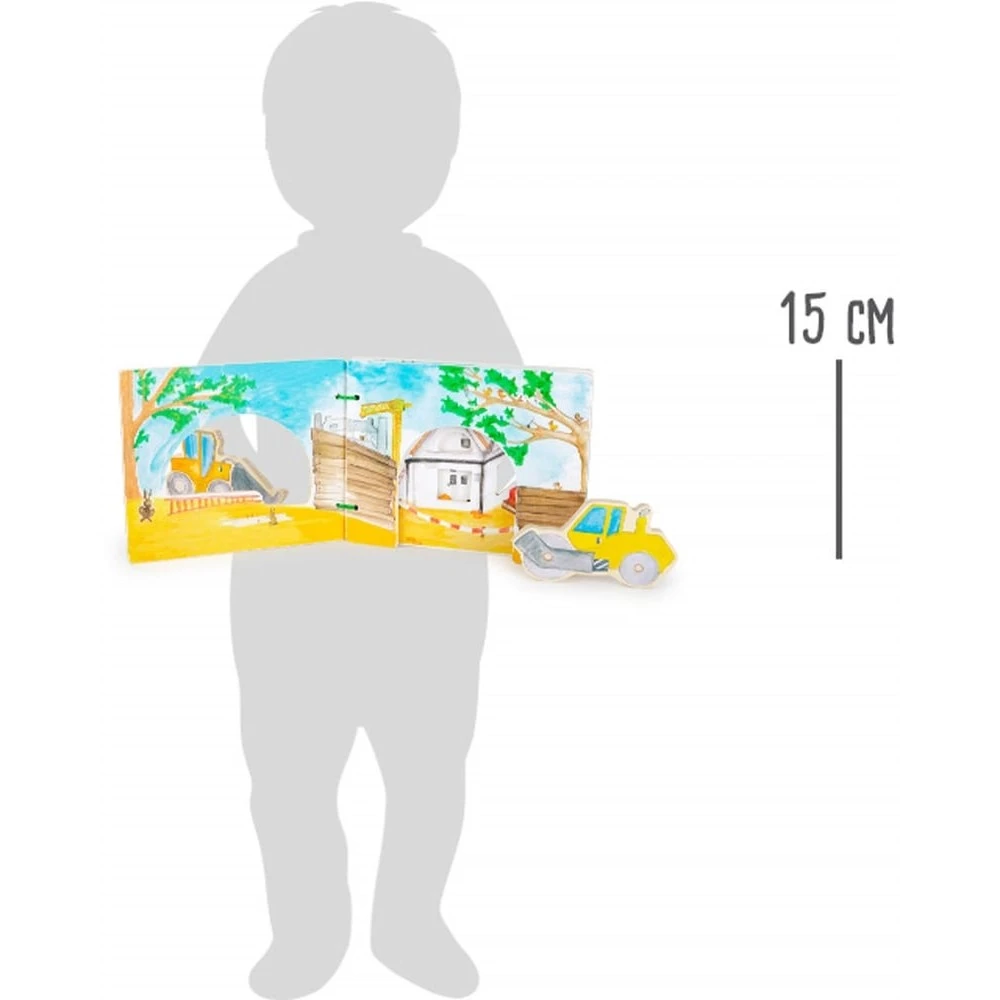 Small Foot Livre En Bois - En Construction 7 Small Foot Livre En Bois - En Construction – Image 7